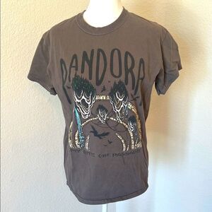 Disney Unisex Pandora Brown Graphic T-Shirt ~ Size Small